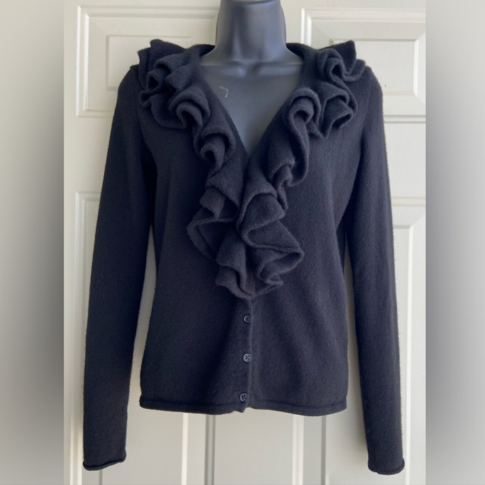 RL BLACK LABEL Ruffles Sweater - Picture 2 of 6